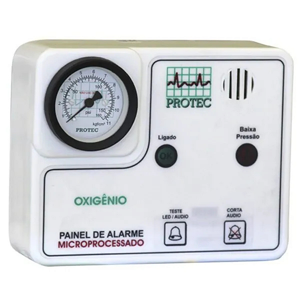 Painel de Alarme Para Rede de Oxigênio O2 - Protec