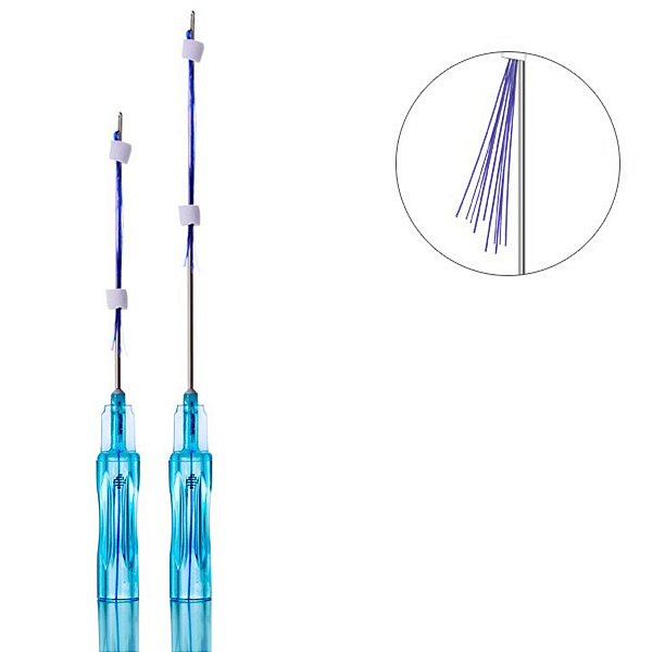 Fios de PDO Multi Filler 23g 38mm 60 mm - Bioestimulação/Volume Pack com 5 Unidades