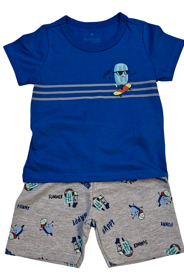 Conjunto Infantil Malwee Picolé