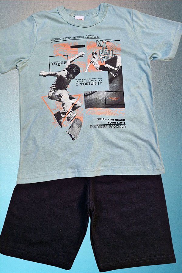 Conjunto Infantil Skate Elian