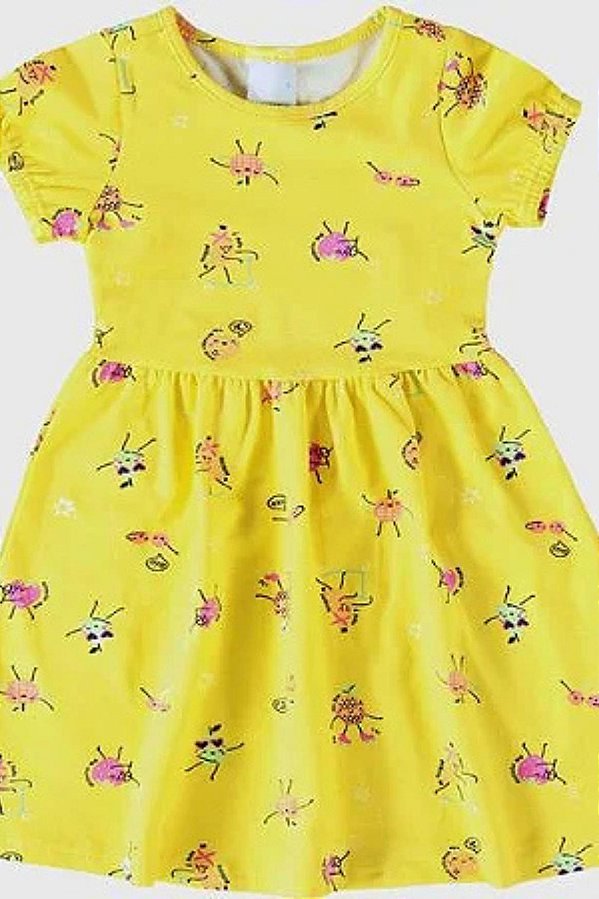 Vestido Menina Infantil Salada de Fruta Malwee