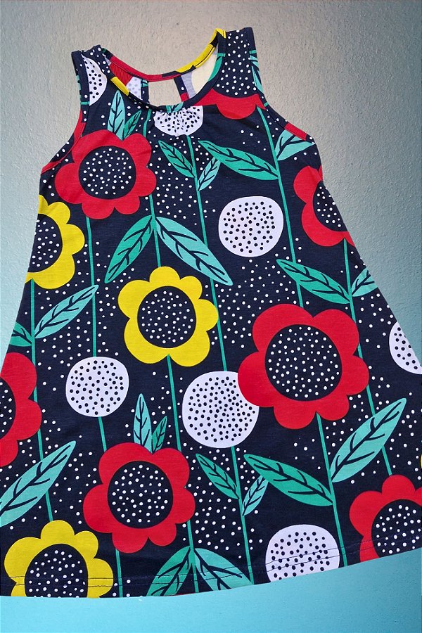 Vestido Infantil Kyly Estampado