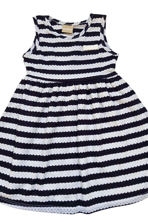 Vestido Milon Infantil Menina Lacinho