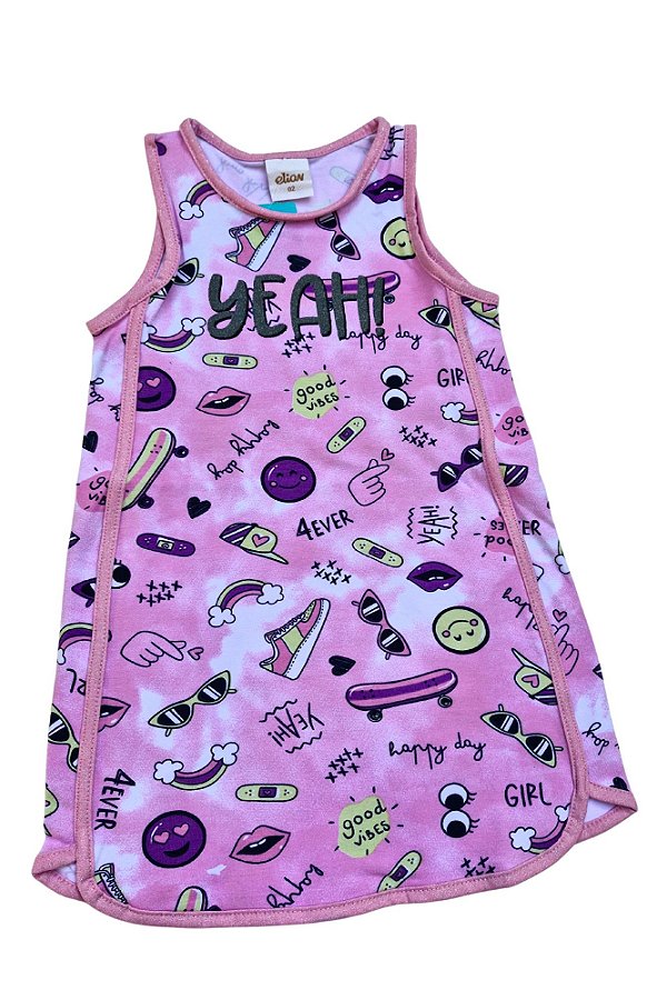 Vestido Infantil Elian Estampado