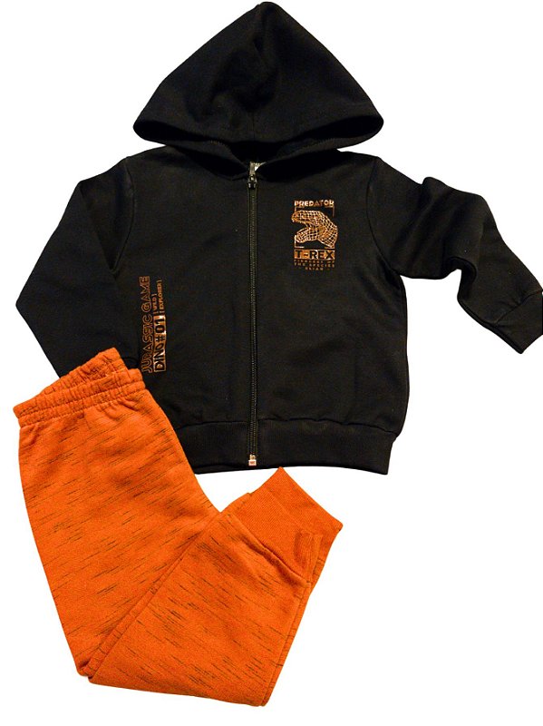Conjunto Moletom Dinossauro Elian