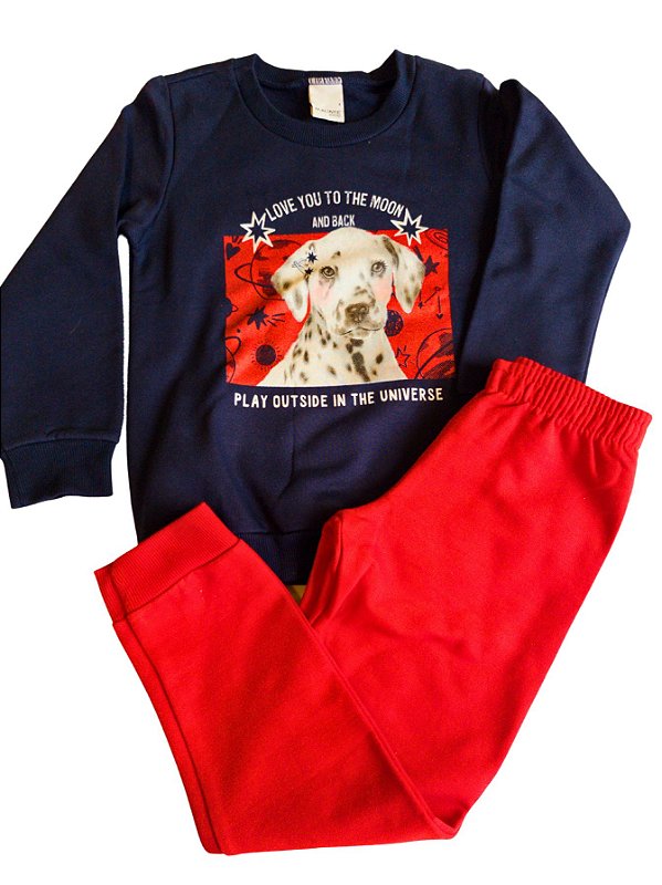 Conjunto Infantil Menina Malwee Dálmata