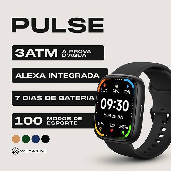Pulse WearZone - A prova D'água