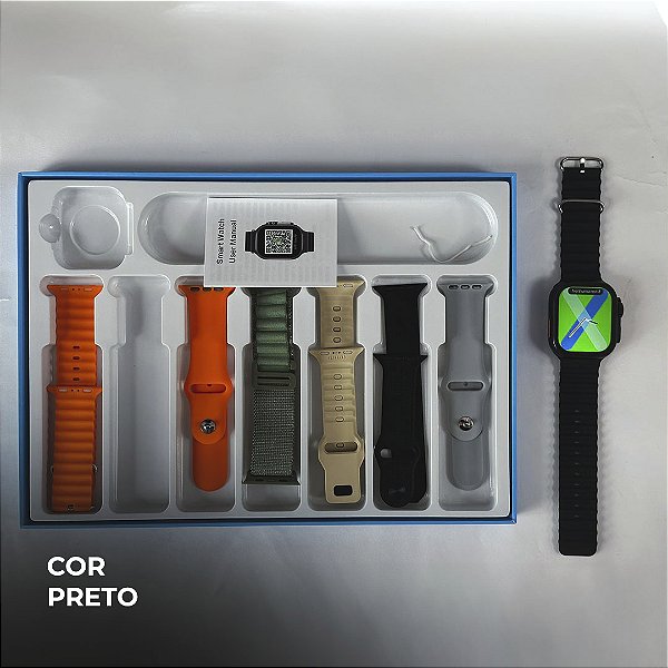 WS10 Ultra 2  kit 7 pulseiras