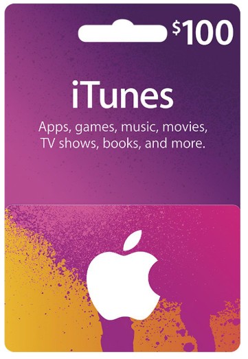 Gift Card App Store Digital $100 Dólares USA