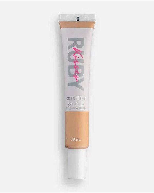 BASE FLUÍDA SKIN TINT EFEITO NATURAL COR 220 - RUBY KISSES
