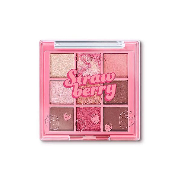 PALETA DE SOMBRAS STRAWBERRY PARTY (A) - CITY GIRLS