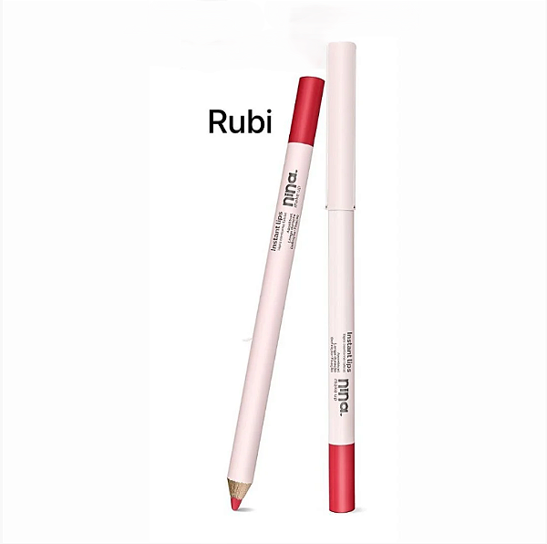 LÁPIS CONTORNO PARA LÁBIOS RUBI - NINA MAKEUP