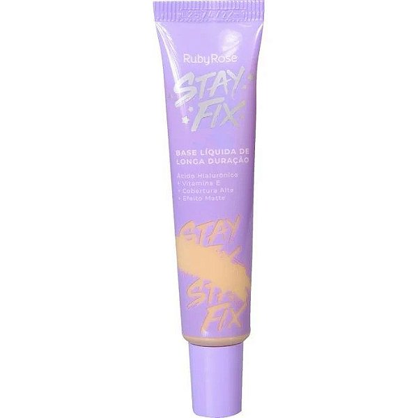 BASE LÍQUIDA DE LONGA DURACAO STAY FIX COR MC52 - RUBY ROSE