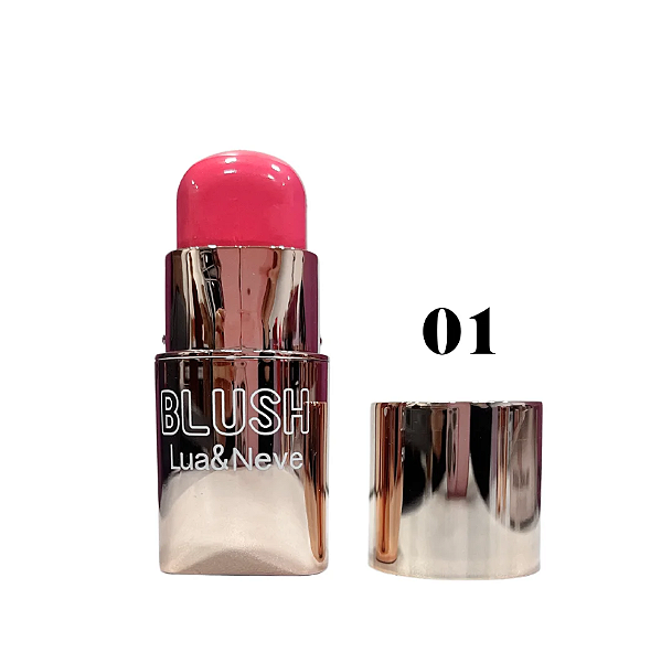 BLUSH BASTÃO STICK COR 01 - LUA E NEVE