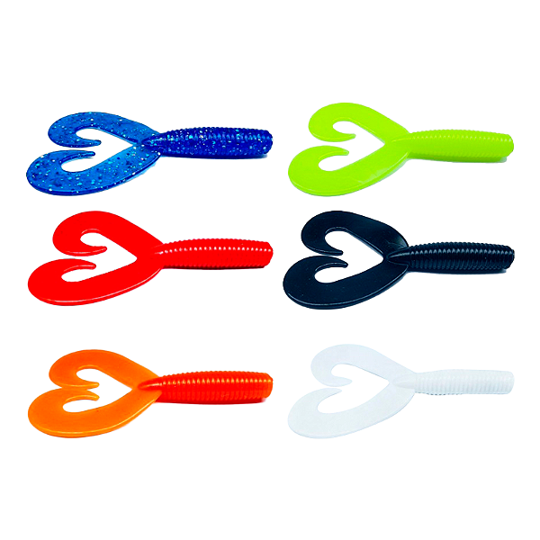 Isca Soft Artificial Grub Double Tail