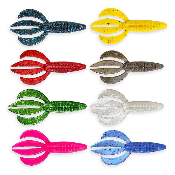 Isca Soft Artificial PIT BOSS 10CM - Solid - 3UN