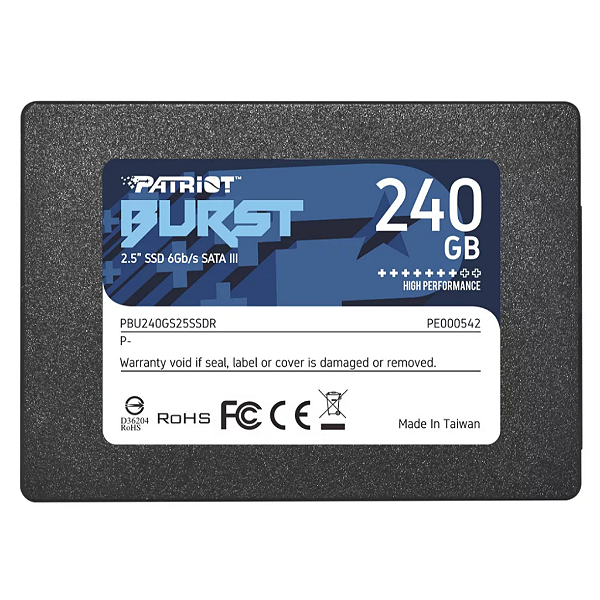Hd Ssd Sata 240gb Patriot Burst Elite