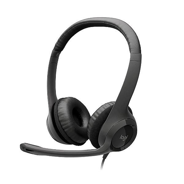 Headset  Logitech H390 Controle De Volume Usb