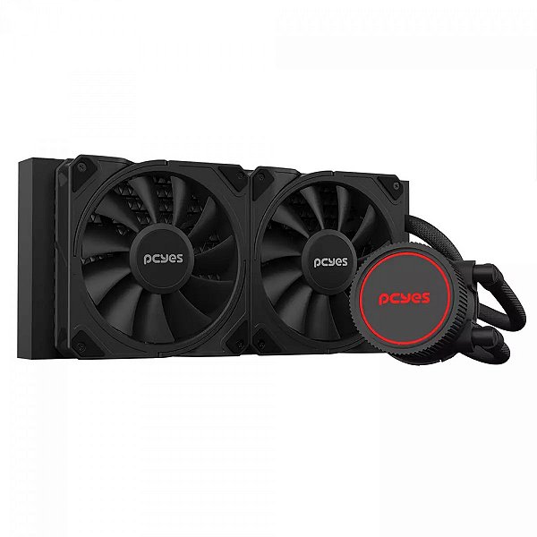 Water Cooler Pcyes Sangue Frio 3 Black Vulcan 240mm-Tdp 250w