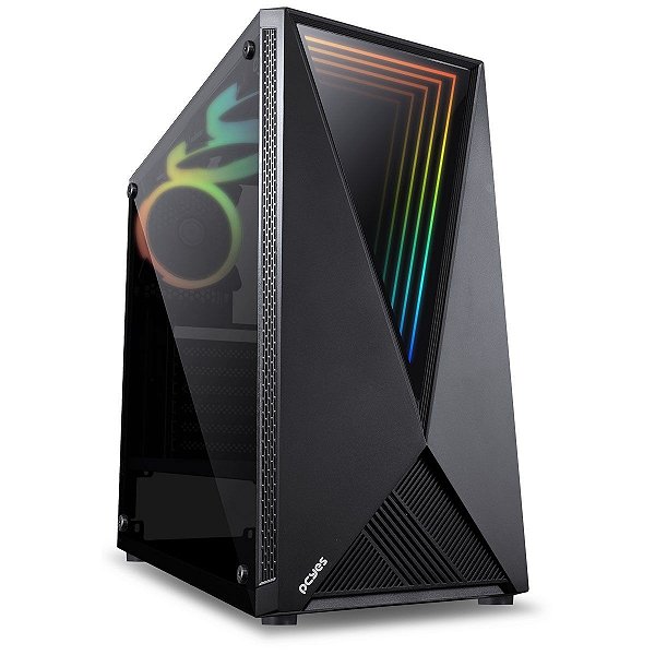 Gabinete Atx Pcyes Vector Cod. 33108 3 Coolers
