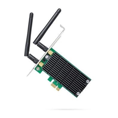 Placa De Rede Wireless Pci Express Tp-Link T4e Ac1200 Dual Band 2 Antenas