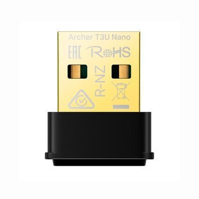 Adaptador Usb Wireless Tp-Link Archer T3u Ac1300 Nano Dual Band