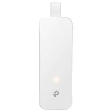 Adaptador De Rede Usb 3.0 Macho Para Rj45 Femea Tp-Link Ue300 10/100/1000 Branco