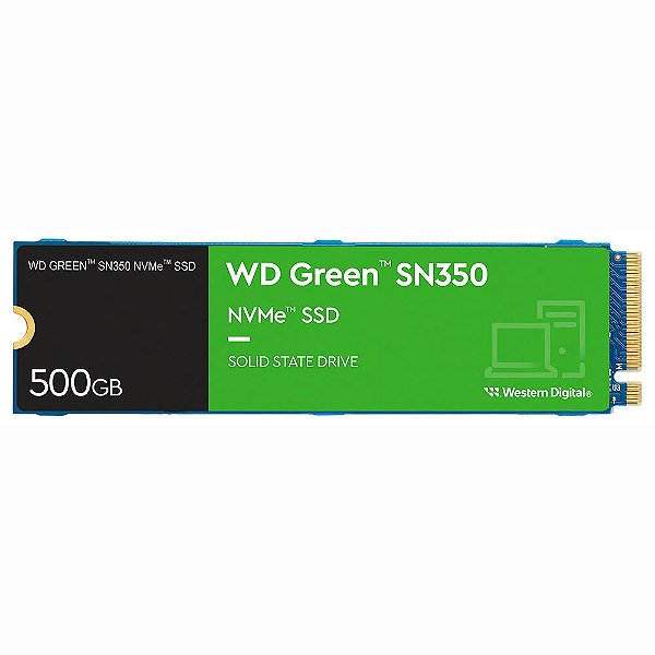 Hd Ssd M.2 500gb Western Green Sn350 Nvme 2400/1500