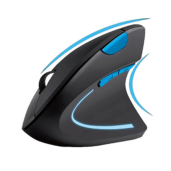 Mouse Ergonomico Sem Fio Knup Kp-mu025