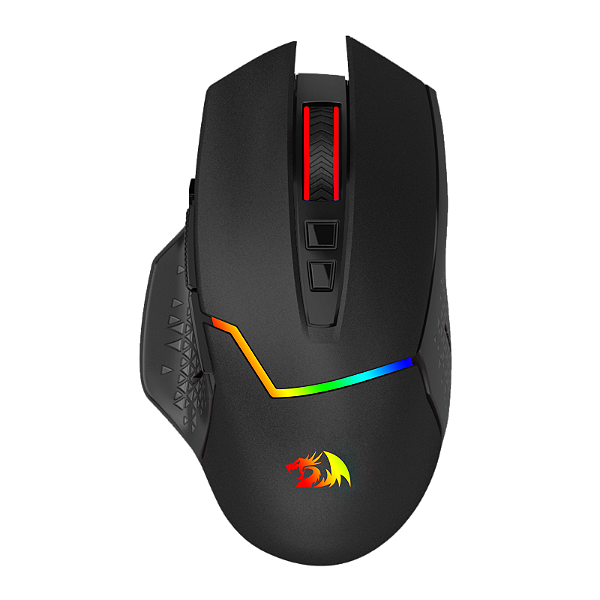 Mouse Sem fio Redragon Gamer Mirage Pro Preto M690-PRO