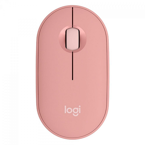Mouse Bluetooth Logitech M350s Rosa Pebble 2