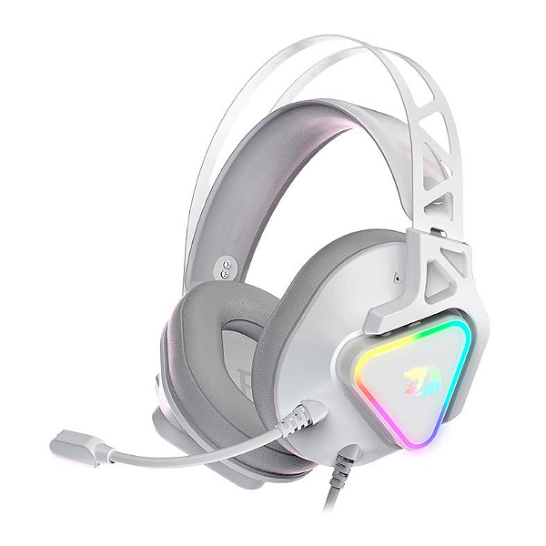 Headset Gamer Redragon Cadmus Branco H370W-Rgb