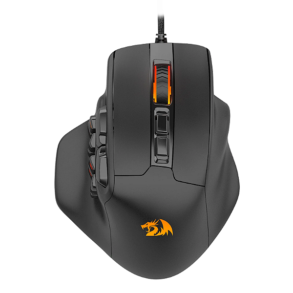 Mouse Usb Gamer Redragon Aatrox Preto M811-Rgb