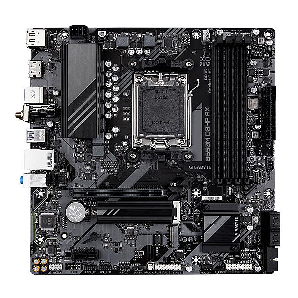 Placa Mae Gigabyte B650M D3HP AX AM5/M.2/DDR5/DP/Hdmi/Wifi6