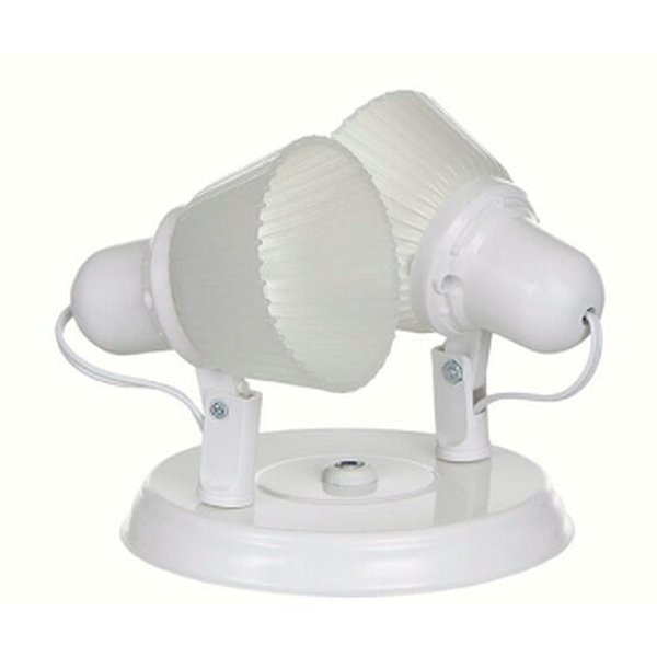 SPOT CRISTAL LUX P/ 02 LAMP BRANCO EXTRALUZ