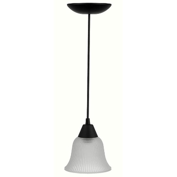 PENDENTE SINO P/ 01 LAMP PRETO EXTRALUZ