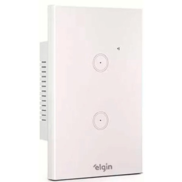 INTERRUPTOR SMART WIFI 2 BOTOES TOUCH ELGIN