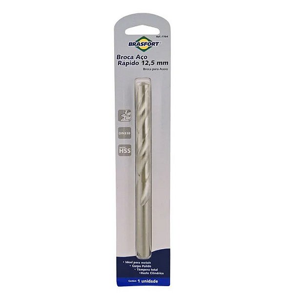 BROCA P/ CONCRETO 8,0MM C/ 10 PCS BRASFORT