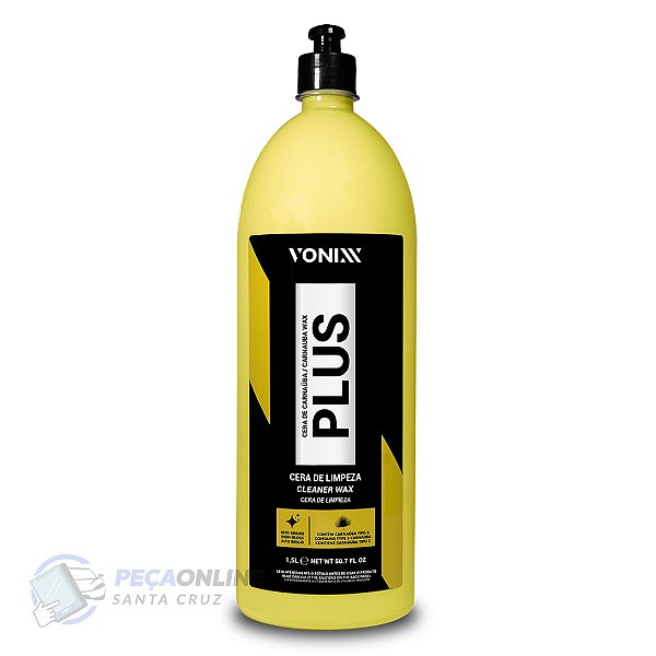Carnaúba Plus Cera Limpadora Vonixx 1,5L