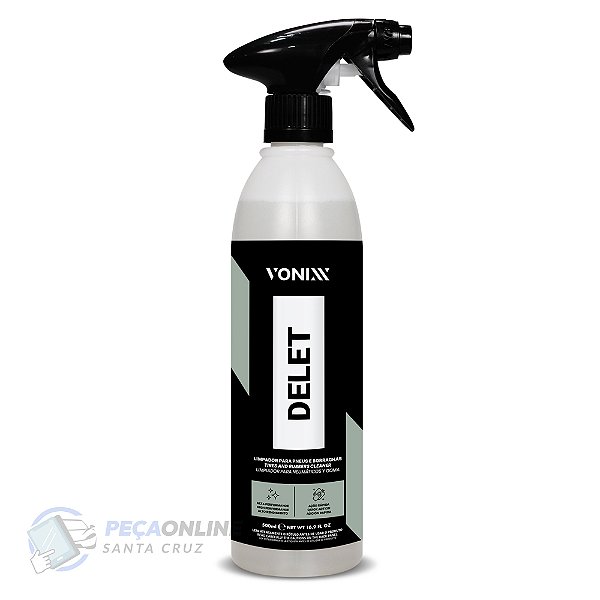 Delet Limpador de Pneus e Borrachas Vonixx 500ML