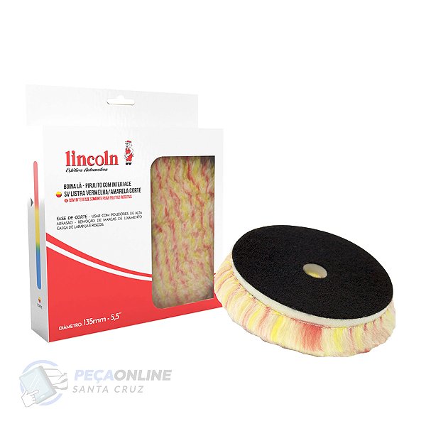 Boina Lã Pirulito 5,5" Corte Médio Com Interface Lincoln