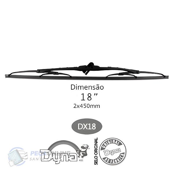 Palheta Dyna DX18 18/18" Corsa/ Celta Original