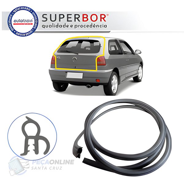 Borracha Porta Malas Gol G2/G3 95/05 Autotravi 40026