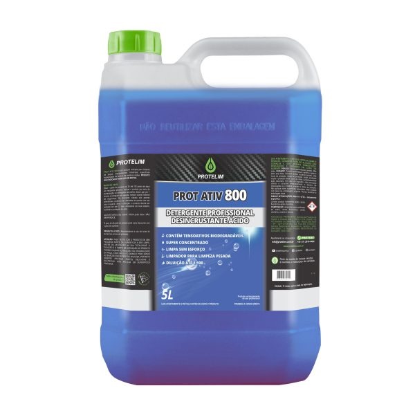 Prot Ativ 800 Desincrustante Ácido Protelim 5L