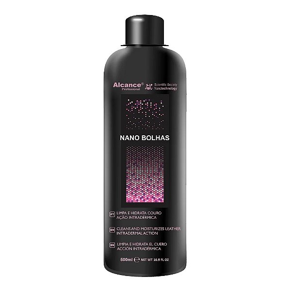 Nano Bolha Limpa e Hidrata Couro Alcance 500ml