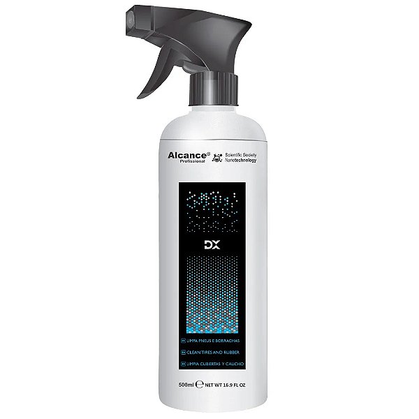 DX Limpador de Pneus e Borrachas Alcance 500ML