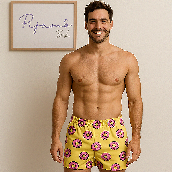 Pijama Samba - Short - Donnut 02 - PIJAMÔ