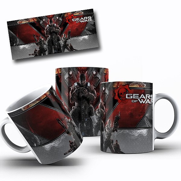 Caneca Gears OF War