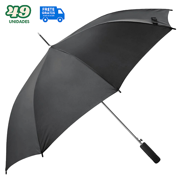 Kit 49 Guarda Chuva Portaria Grande Automático Resistente
