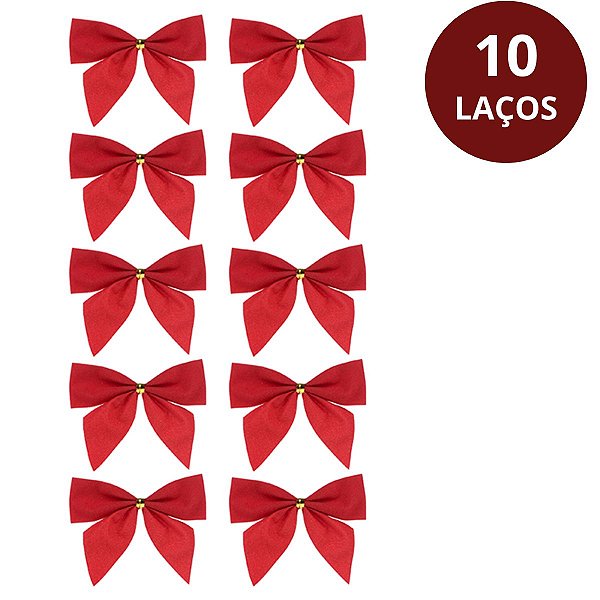 Laços Enfeite Árvore De Natal E Decoração
